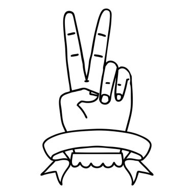 Siyah ve Beyaz Dövme Çizim Biçimi Barış Sancaklı iki parmak hareketi