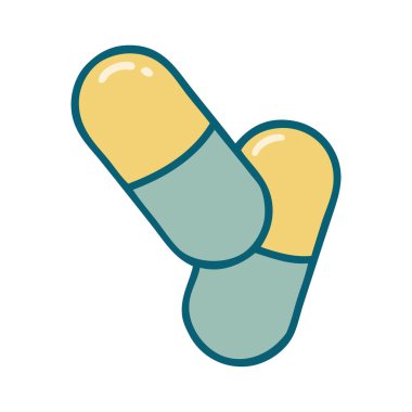 Bir hapın ikonik dövme görüntüsü