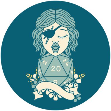 Retro Dövme Tarzı 20 zarlı düzenbaz insan