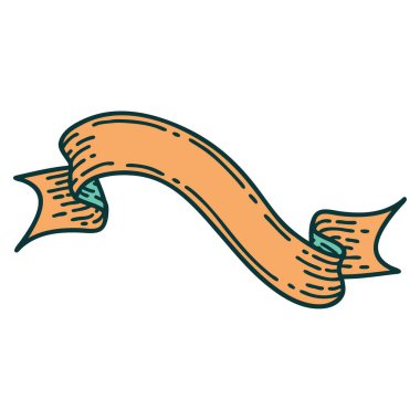 Bir pankartın ikonik dövme biçimi