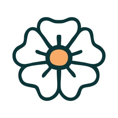 Bir çiçeğin ikonik dövme şekli