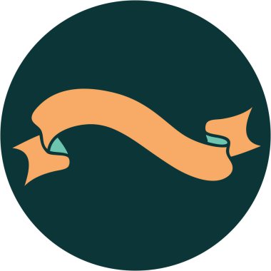 Bir pankartın ikonik dövme biçimi