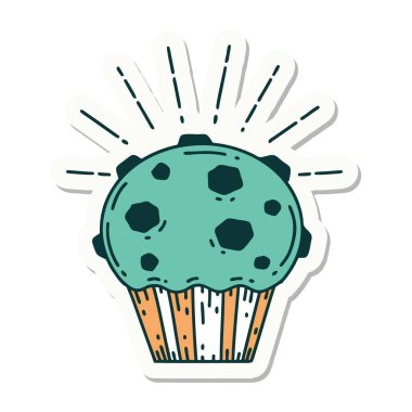 Dövme stili çikolatalı kek.