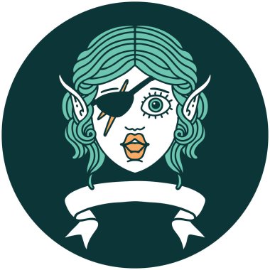 Sancaklı elf düzenbaz karakter simgesi