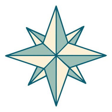 Bir yıldızın ikonik dövme şekli