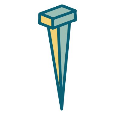 Demir çivinin ikonik dövme şekli