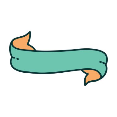 Bir pankartın ikonik dövme biçimi