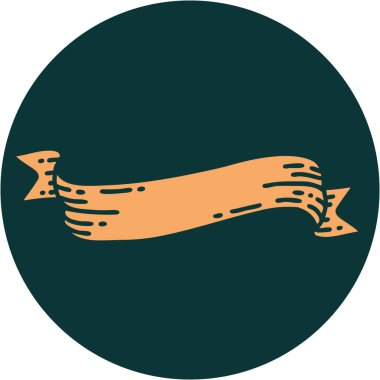 Bir pankartın ikonik dövme biçimi