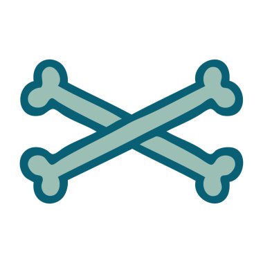 Çapraz kemiklerin ikonik dövme şekli