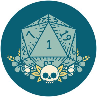 Retro Dövme Biçimi Doğal Zar Çiçek elementli