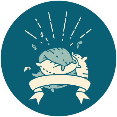 Dövme stili yastık yığınının simgesi