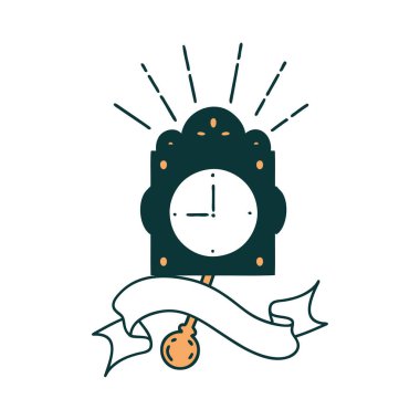 Dövme stili tik takılı kaydırma pankartı