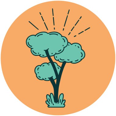 Dövme biçimi ağacı simgesi