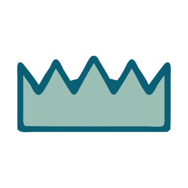 Bir tacın ikonik dövme şekli