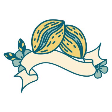 Kahve çekirdekli geleneksel dövme.