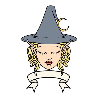 Sancaklı Retro Dövme Biçimi elf karakter yüzü