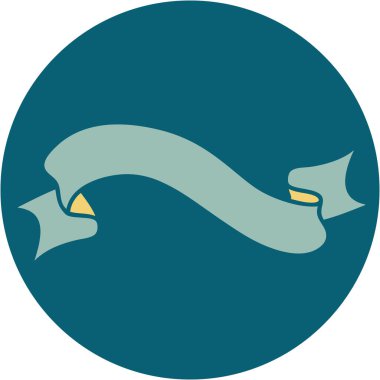 Bir pankartın ikonik dövme biçimi