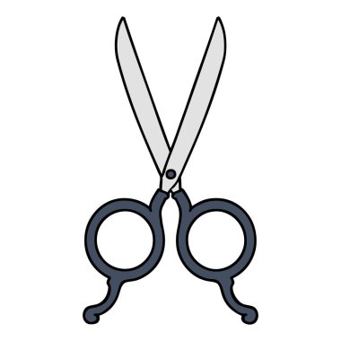 geleneksel makas stili dövme