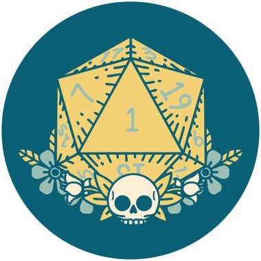 Retro Dövme Biçimi Doğal Zar Çiçek elementli