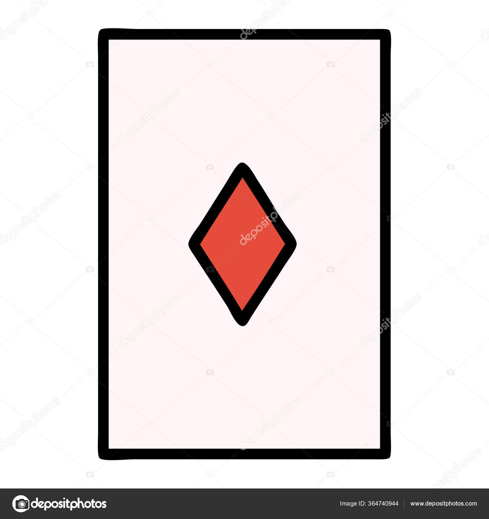 Ace of Diamonds - Ethereum Poker Cards