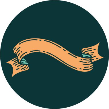 Bir pankartın ikonik dövme biçimi