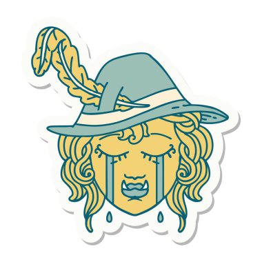 Ağlayan Ork ozan karakterinin çıkartması 