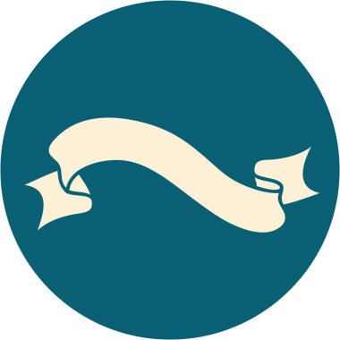 Bir pankartın ikonik dövme biçimi