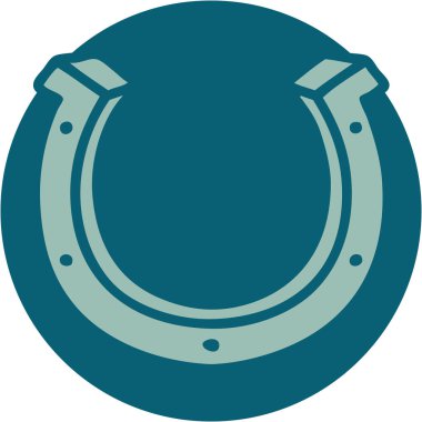 At nalı ikonik dövme görüntüsü