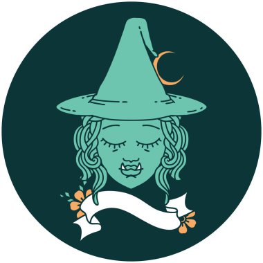 Yarı Ork cadı karakterinin simgesi