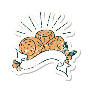 Dövme stili fındık yapıştırması.