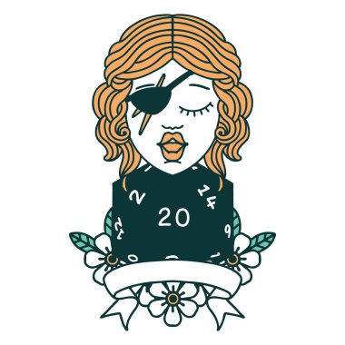 Retro Dövme Tarzı 20 zarlı düzenbaz insan