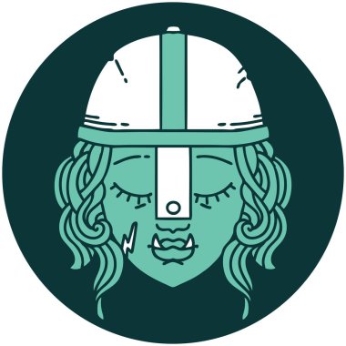 Ork savaşçı karakterinin simgesi