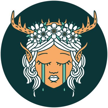 Ağlayan Elf Druid karakterinin simgesi