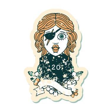 Retro Dövme Tarzı 20 zarlı düzenbaz insan