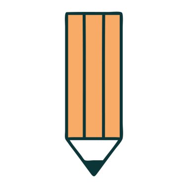 Bir kalemin ikonik dövme görüntüsü