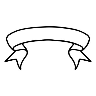 dövmesi siyah çizgi biçiminde bir afiş