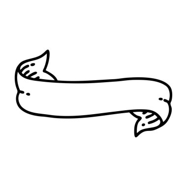 dövmesi siyah çizgi biçiminde bir afiş