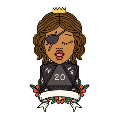 Retro Dövme Tarzı 20 zarlı düzenbaz insan