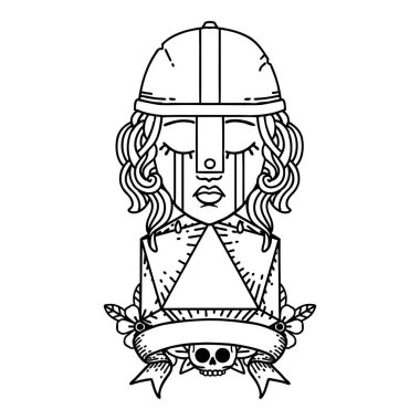 Siyah ve Beyaz Dövme stili ağlayan insan dövüşçüleri.