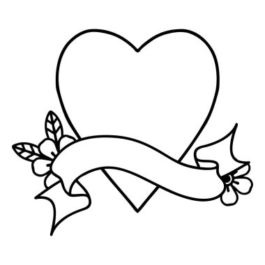 Geleneksel siyah çizgili dövme.