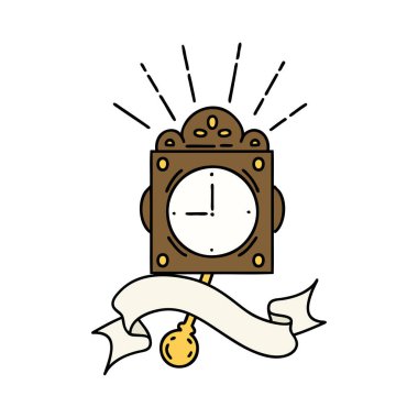 Dövme stili tik takılı kaydırma pankartı