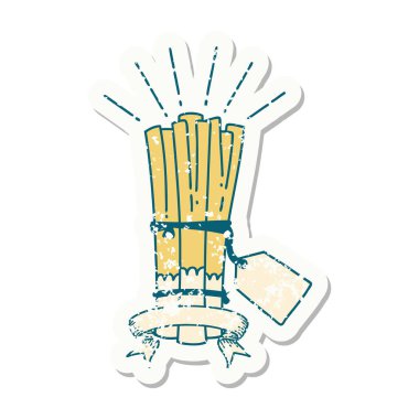 Pırasa dövmesi stili eski bir etiket.