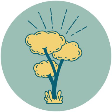 Dövme biçimi ağacı simgesi