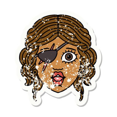 Retro Dövme Tarzı Düzenbaz İnsan Karakteri