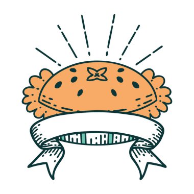 Dövme stili harika bir turta.