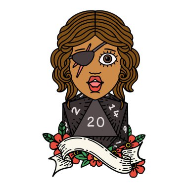 Retro Dövme Tarzı 20 zarlı düzenbaz insan