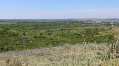Tepeden kırsala Panorama