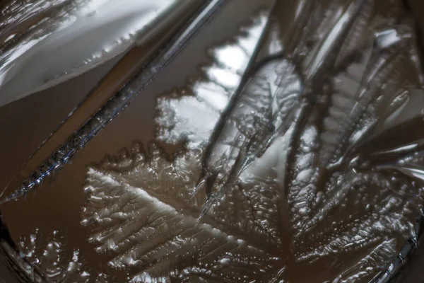Заморожена Поверхня Води Текстура Льоду — стокове фото
