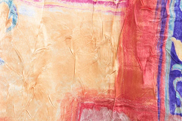 çok renkli buruşuk perde dokusu