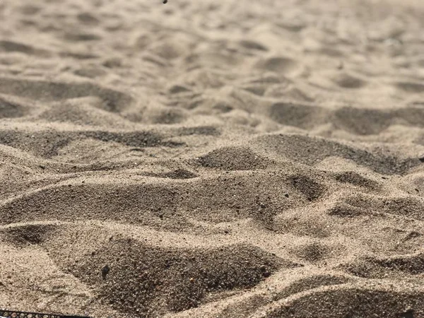 Beach Sand Stranden Kusten Sandiga Stranden Solig Sommardag — Stockfoto